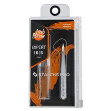 Carregar imagem no visualizador da galeria, Pinça de Sobrancelha Staleks Pro - TE-10-5 - Série Expert 10 - Ponta Fina