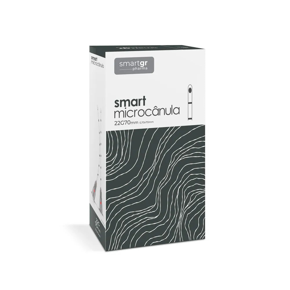 Smart Microcânula Sc22g 50mm (caixa Com 10) Smart Gr