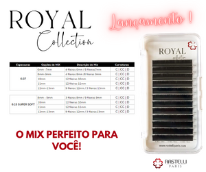 Cílios Royal Collection - 0.15 Super Soft